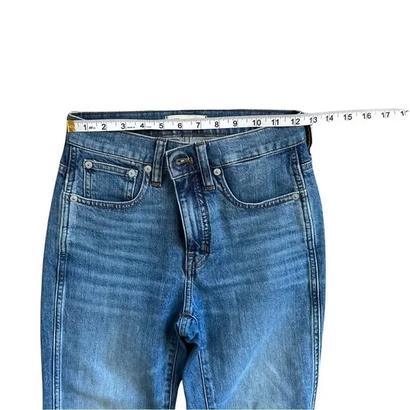 Madewell Cali Demi-Boot Jeans Frayed Hem - Picture 9 of 13